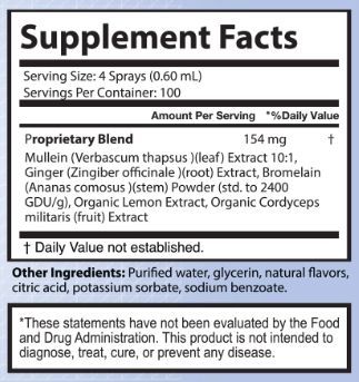 BreathiZen Ingredients Supplement Facts