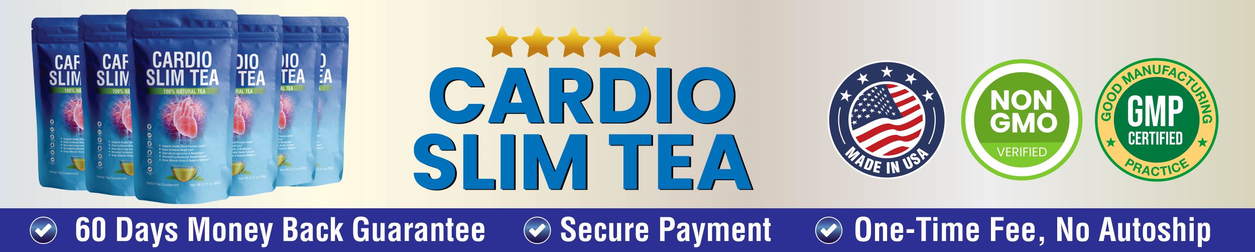Cardio Slim Tea Label