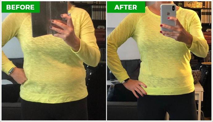 SlimBliss Before and After