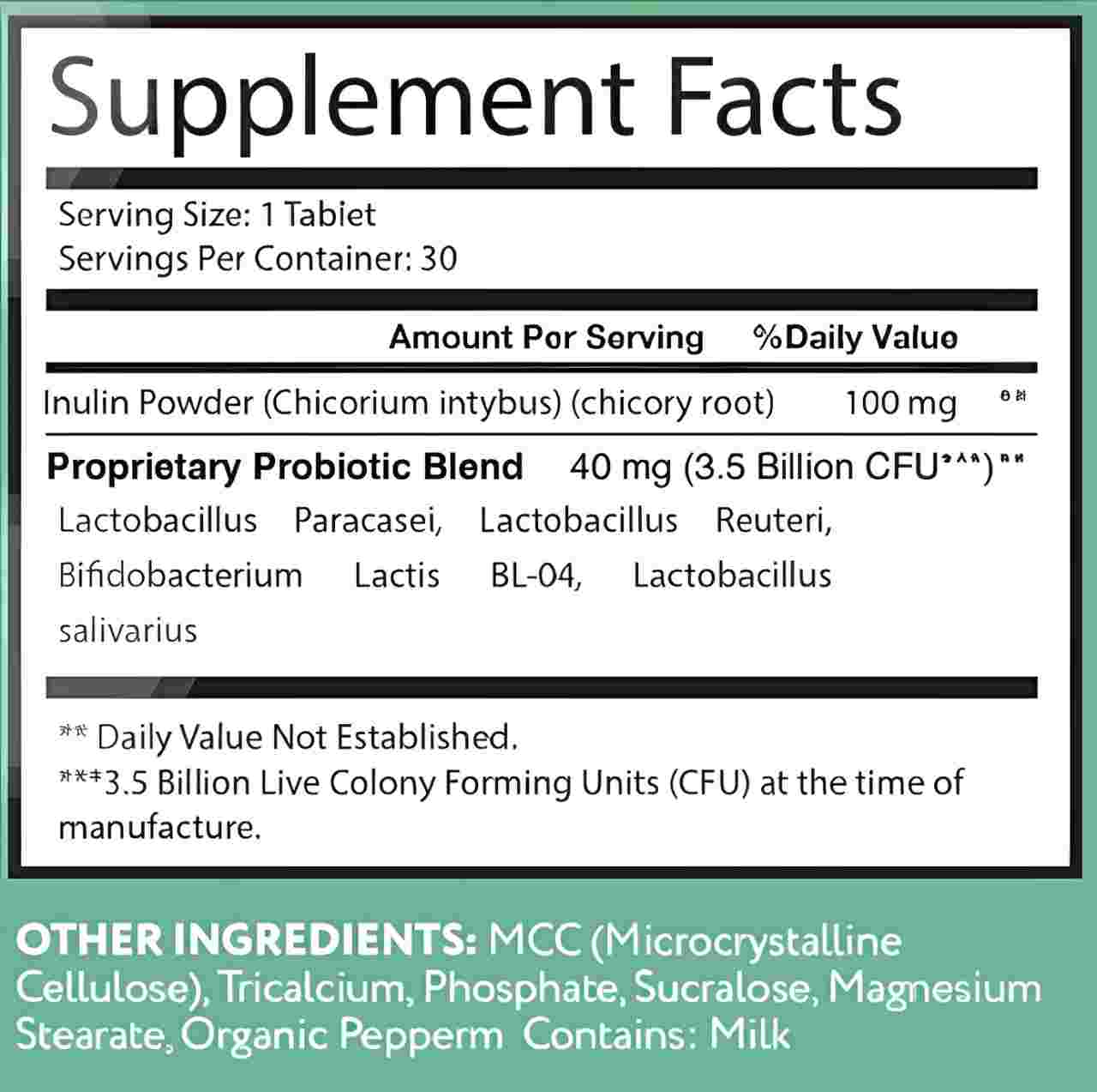 Oral Defense Supplements