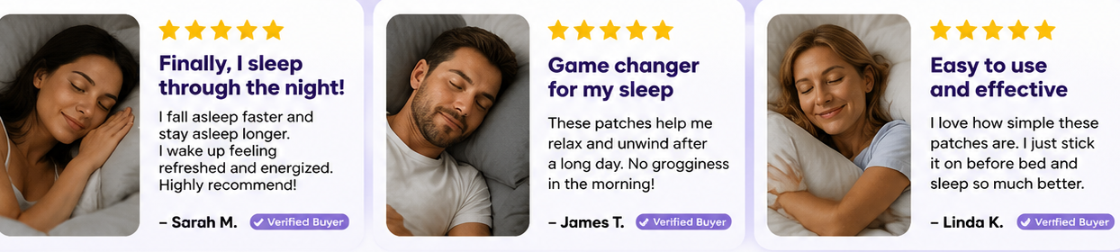 Lunavelle Sleep Patches Customers