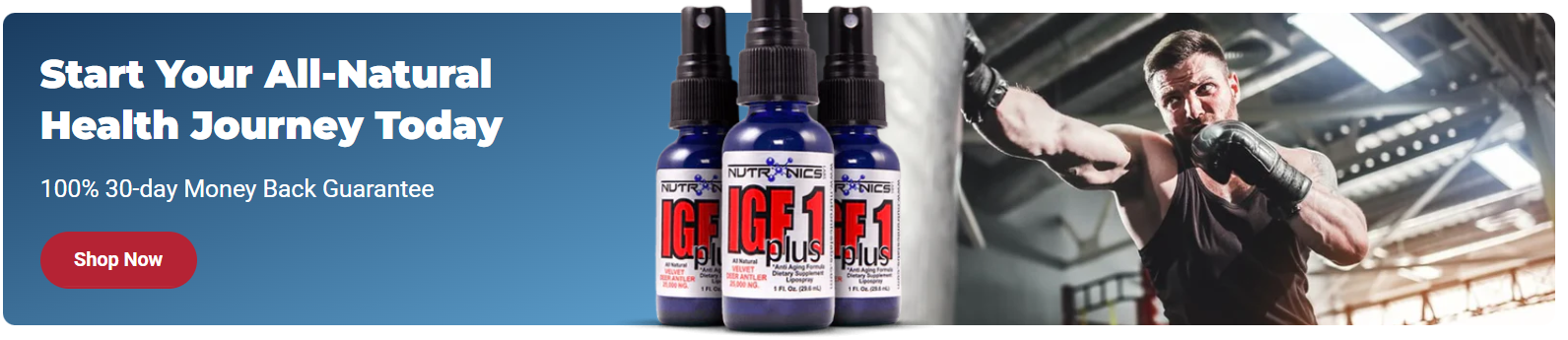 Nutronics IGF 1 Plus Label